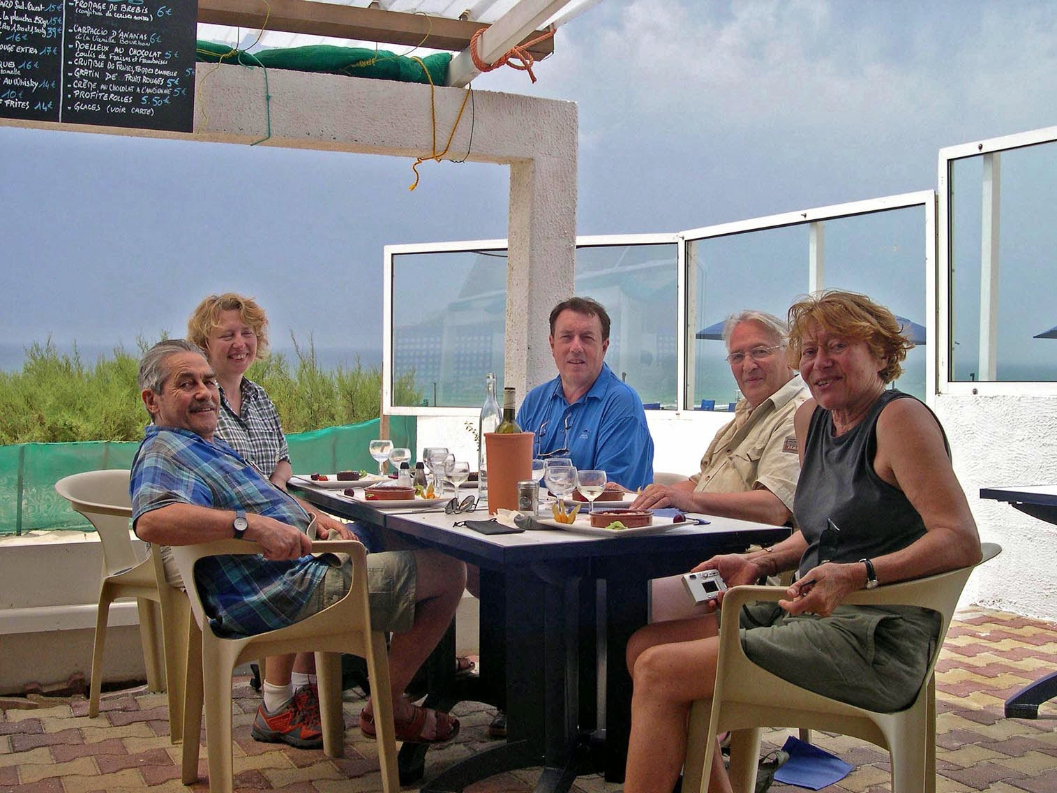 Avec Chantal et Louis